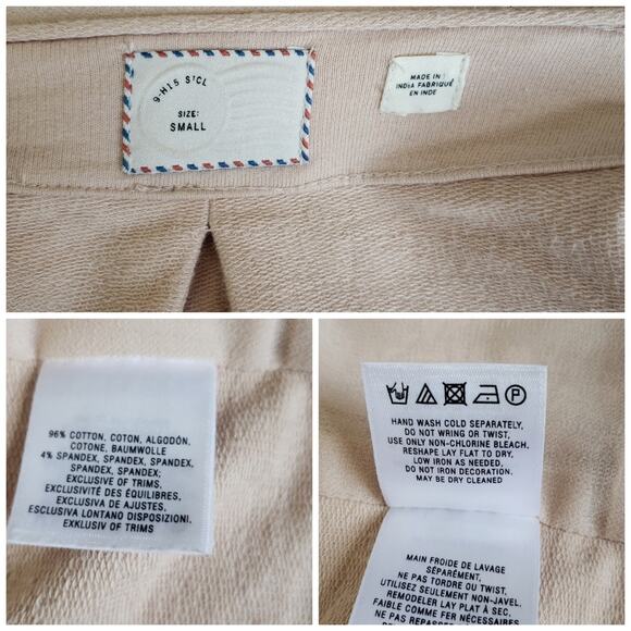 Anthropologie Postmark Paillette Sequin Embellished Cardigan Pink Women Small - Picture 8 of 8